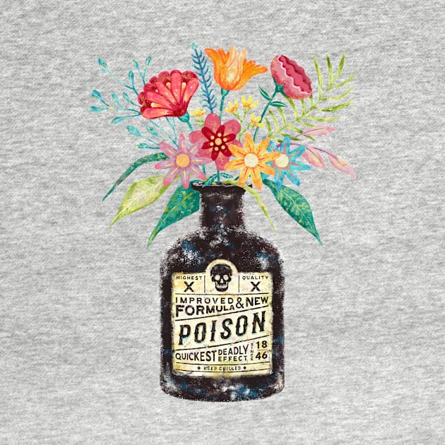 POISON AND FLOWERS by YANZO